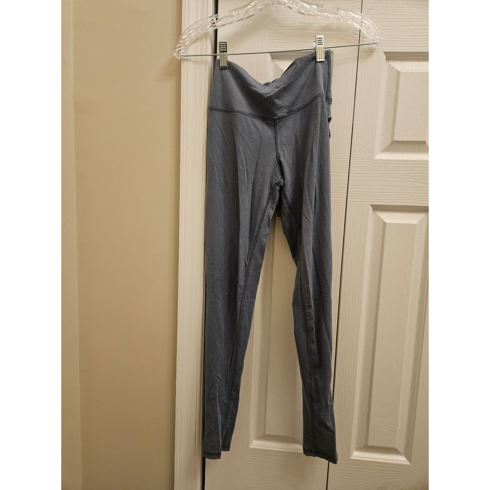 Dhvani Womens High Waisted Activewear Leggings Charcoal Gray Stretch Yoga Pants